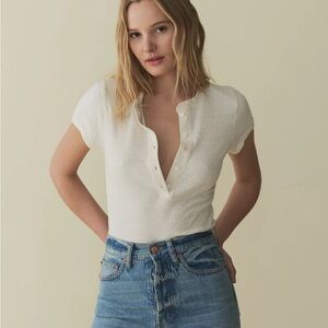 Doen Vienne Top NWT Silk Tee Size M